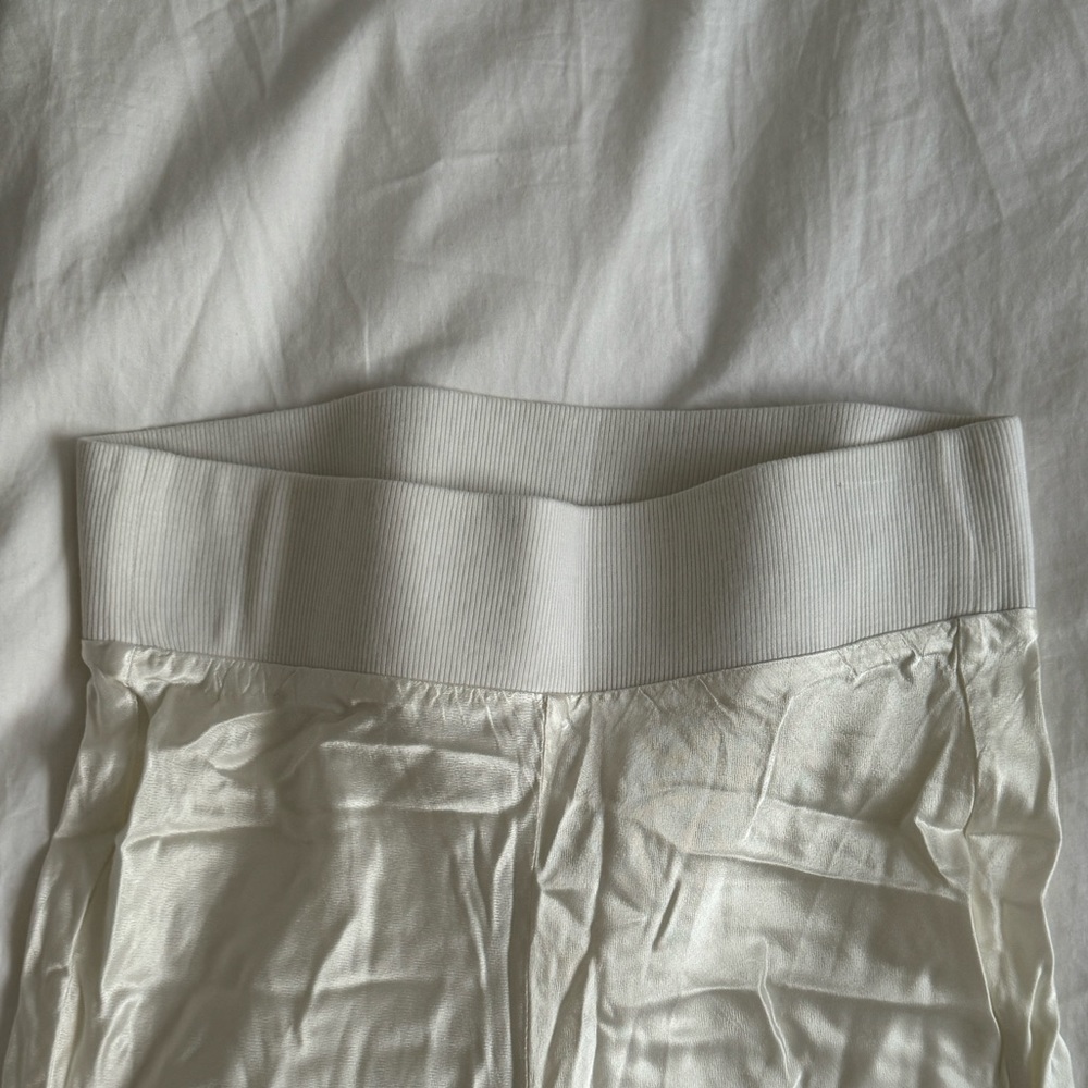 Enza Costa Bias Cut Satin Pant size 0
